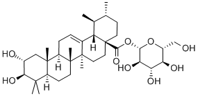 (2alpha,3beta)-2,3-二羟基乌苏-12-烯-28-酸 beta-D-吡喃葡萄糖基酯