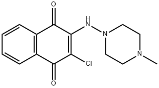 2-chloro-3-[(4-methylpiperazin-1-yl)amino]naphthalene-1,4-dione