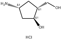 (1S,2R,4R)-4-amino-2-(hydroxymethyl)cyclopentan-1-ol