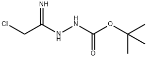 Hydrazinecarboxylic acid, 2-(2-chloro-1-iminoethyl)-, 1,1-dimethylethyl ester