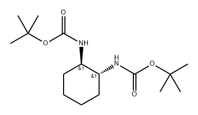 Carbamic acid, (1R,2R)-1,2-cyclohexanediylbis-, bis(1,1-dimethylethyl) ester, rel- (9CI)