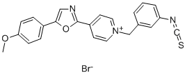 N-(3-ISOTHIOCYANATOBENZYL)-4-[5-(4-METHOXYPHENYL)-2-OXAZOLYL]PYRIDINIUM BROMIDE