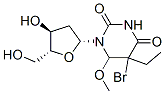 5-bromo-5-ethyl-6-methoxy-5,6-dihydro-2'-deoxyuridine