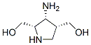 2,4-Pyrrolidinedimethanol,3-amino-,[2S-(2alpha,3alpha,4alpha)]-(9CI)