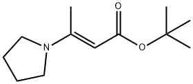 (E)-3-pyrrolidin-1-yl-but-2-enoic acid tert-butyl ester