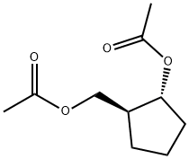 Cyclopentanemethanol, 2-(acetyloxy)-, acetate, (1S-trans)- (9CI)