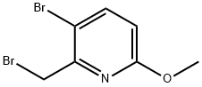 Pyridine, 3-bromo-2-(bromomethyl)-6-methoxy-