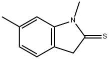 2H-Indole-2-thione,  1,3-dihydro-1,6-dimethyl-