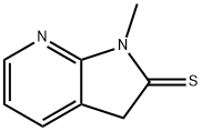2H-Pyrrolo[2,3-b]pyridine-2-thione,  1,3-dihydro-1-methyl-