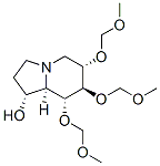 1-Indolizinol, octahydro-6,7,8-tris(methoxymethoxy)-, 1R-(1.alpha.,6.alpha.,7.beta.,8.alpha.,8a.alpha.)-