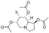 1,6,8-Indolizinetriol, 7-fluorooctahydro-, triacetate (ester), 1S-(1.alpha.,6.beta.,7.beta.,8.beta.,8a.beta.)-