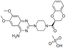 1,4-Benzodioxin, piperazine deriv.