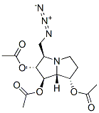 1H-Pyrrolizine-1,2,7-triol, 3-(azidomethyl)hexahydro-, triacetate (ester), 1R-(1.alpha.,2.beta.,3.alpha.,7.beta.,7a.alpha.)-