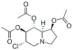 1,7,8-Indolizinetriol, 6-chlorooctahydro-, triacetate (ester), 1S-(1.alpha.,6.beta.,7.alpha.,8.beta.,8a.beta.)-