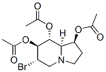 1,7,8-Indolizinetriol, 6-bromooctahydro-, triacetate (ester), 1S-(1.alpha.,6.beta.,7.alpha.,8.beta.,8a.beta.)-