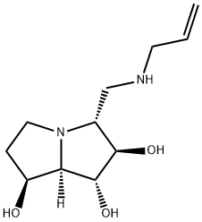 1H-Pyrrolizine-1,2,7-triol, hexahydro-3-(2-propenylamino)methyl-, 1R-(1.alpha.,2.beta.,3.alpha.,7.beta.,7a.alpha.)-