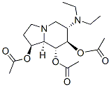 1,7,8-Indolizinetriol, 6-(diethylamino)octahydro-, triacetate (ester), 1S-(1.alpha.,6.beta.,7.alpha.,8.beta.,8a.beta.)-