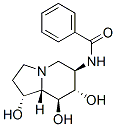 Benzamide, N-(octahydro-1,7,8-trihydroxy-6-indolizinyl)-, 1S-(1.alpha.,6.beta.,7.alpha.,8.beta.,8a.beta.)-