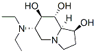 1,7,8-Indolizinetriol, 6-(diethylamino)octahydro-, 1S-(1.alpha.,6.beta.,7.alpha.,8.beta.,8a.beta.)-