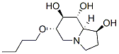 1,7,8-Indolizinetriol, 6-butoxyoctahydro-, 1S-(1.alpha.,6.beta.,7.alpha.,8.beta.,8a.beta.)-