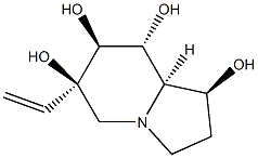1,6,7,8-Indolizinetetrol, 6-ethenyloctahydro-, [1S-(1alpha,6alpha,7alpha,8ba,8aba)]- (9CI)