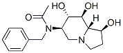 Acetamide, N-(octahydro-1,7,8-trihydroxy-6-indolizinyl)-N-(phenylmethyl)-, 1S-(1.alpha.,6.beta.,7.alpha.,8.beta.,8a.beta.)-