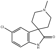 1,2-Dihydro-2-oxo-1'-methylspiro[5-chloro-3H-indole-3,4'-piperidine]