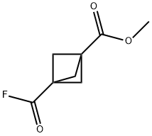 Bicyclo[1.1.1]pentane-1-carboxylic acid, 3-(fluorocarbonyl)-, methyl ester (9CI)