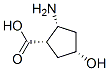 Cyclopentanecarboxylic acid, 2-amino-4-hydroxy-, (1alpha,2alpha,4alpha)- (9CI)