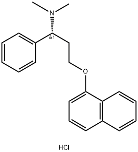 (R)-N,N-二甲基-3-(萘基-1-氧基)-苯丙氨基盐酸盐
