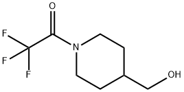 4-Piperidinemethanol, 1-(trifluoroacetyl)- (9CI)