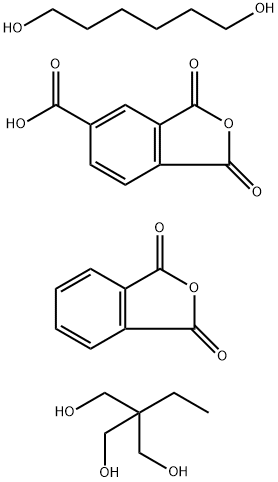 1,3-Dihydro-1,3-dioxo-5-isobenzofurancarboxylic acid polymer with 2-ethyl-2-(hydroxymethyl)-1,3-propanediol, 1,6-hexanediol and 1,3-isobenzofurandione