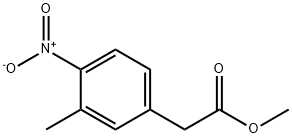 Benzeneacetic acid, 3-methyl-4-nitro-, methyl ester
