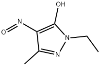1H-Pyrazol-5-ol,  1-ethyl-3-methyl-4-nitroso-