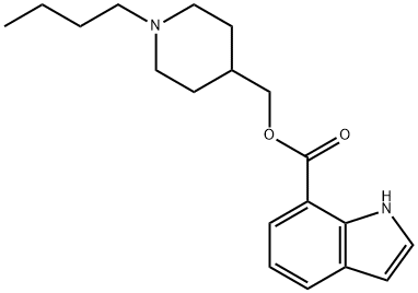 1H-Indole-7-carboxylic acid, (1-butyl-4-piperidinyl)Methyl ester