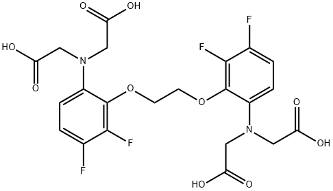 1,2-bis(2-amino-5,6-difluorophenoxy)ethane-N,N,N',N'-tetraacetic acid