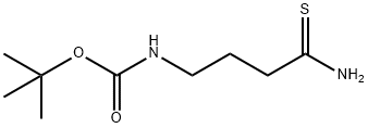 叔-丁基 N-(3-氨基甲硫杂酰丙基)氨基甲酯