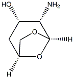 beta-D-lyxo-Hexopyranose, 2-amino-1,6-anhydro-2,4-dideoxy- (9CI)
