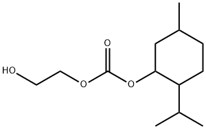 Carbonic acid, 2-hydroxyethyl 5-methyl-2-(1-methylethyl)cyclohexyl ester