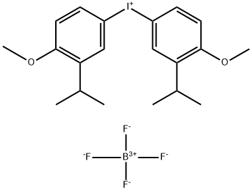 双[4-甲氧基-3-(1-甲基乙基)苯基]-四氟溴化碘