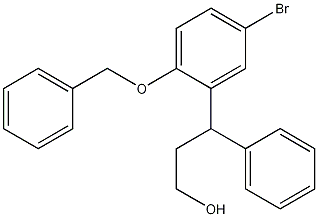 3-(2-苄氧基-5-溴苯基)-3-苯丙醇