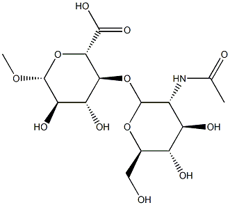 methyl-2-acetamido-2-deoxyglucopyranosyl-1-4-glucopyranosiduronic acid