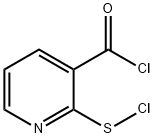 3-Pyridinecarbonyl chloride, 2-(chlorothio)- (9CI)