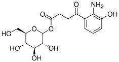 4-(2-amino-3-hydroxyphenyl)-4-oxobutanoic acid O-glucoside