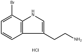 2-(7-溴-1H-吲哚-3-基)乙胺盐酸盐