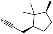 Cyclopentaneacetonitrile, 2,2,3-trimethyl-, (1S-cis)- (9CI)