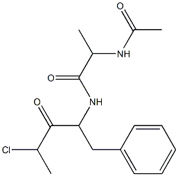 N-acetyl-alanyl-phenylalanyl chloroethyl ketone