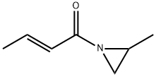 Aziridine, 2-methyl-1-(1-oxo-2-butenyl)-, (E)- (9CI)