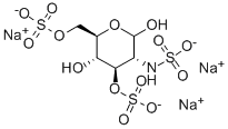 2-脱氧-2-(磺基氨基)-D-葡萄糖 3,6-二(硫酸氢酯)三钠盐