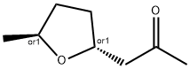 2-Propanone, 1-(tetrahydro-5-methyl-2-furanyl)-, trans- (9CI)